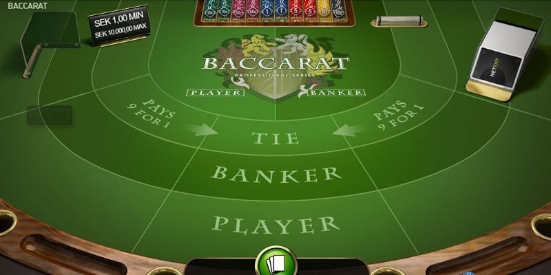 Baccarat là tựa game quen thuộc với nhiều thành viên