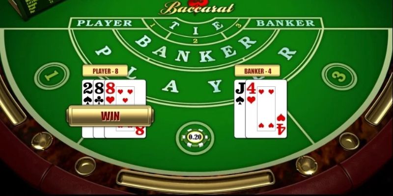 Luật chơi Baccarat 98Win khá đơn giản