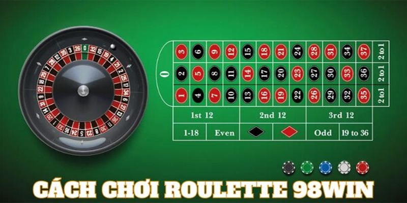 Hướng dẫn hội viên cách chơi Roulette 98Win chuẩn nhất