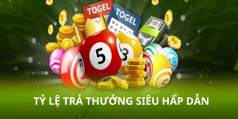 Tỷ lệ thưởng của xổ số siêu tốc đầy hấp dẫn, cạnh tranh trên thị trường